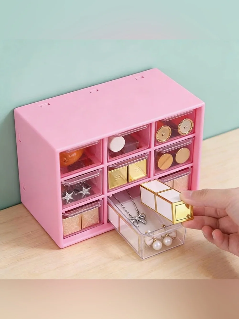 9-Drawer Plastic Storage Organizer - Home Storage & Organization